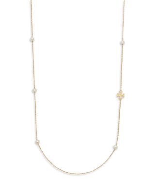 Long Moondance Pearl Necklace, 38"