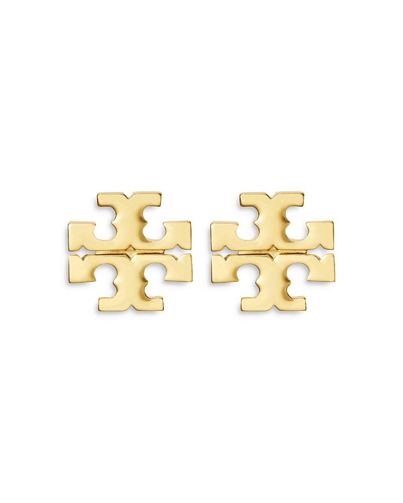 Tory Burch Kira T Monogram Stud Earrings