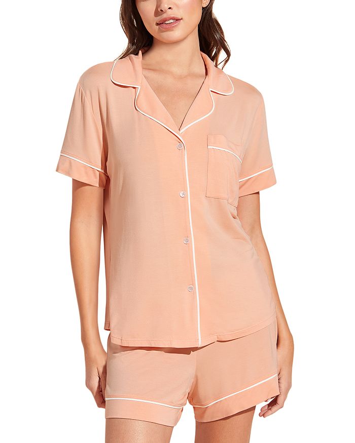 Pistachio Cream Set | Short Sleeve Top + Shorts | Light Green