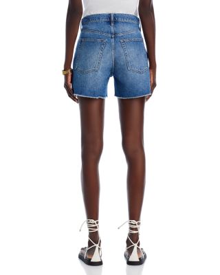 Vintage Cuff Off Denim Shorts in Noelle