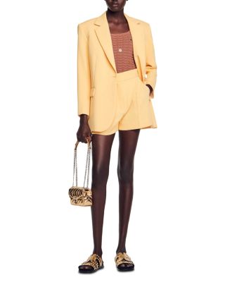 Sandro - Ryan Blazer & Ray Straight Fit Shorts