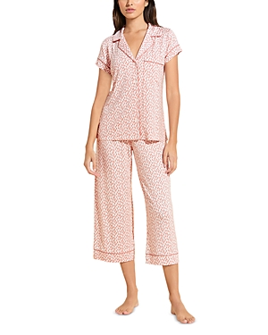 Eberjey Gisele Floral Print Capri Pajama Pants Set