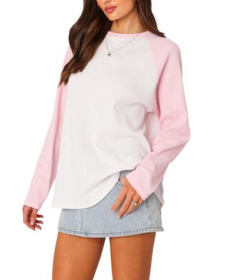 Me Time Oversized Waffle Top