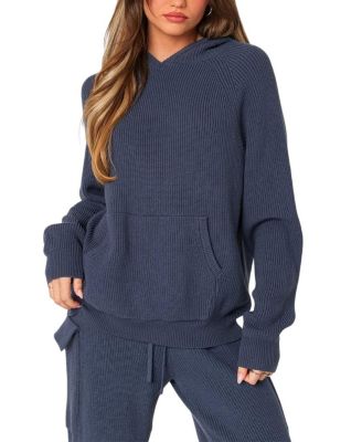 Wynter Oversized Knit Hoodie