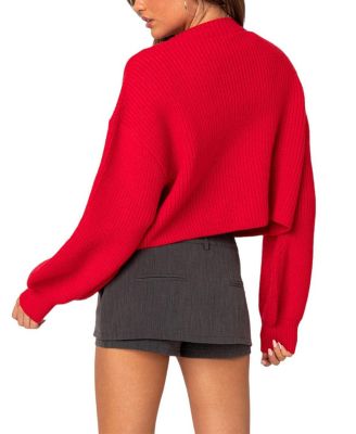 Sabrina Chunky Knit Cropped Cardigan