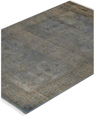 Bloomingdale's Fine Vibrance M1025 Area Rug, 6'1" x 9'