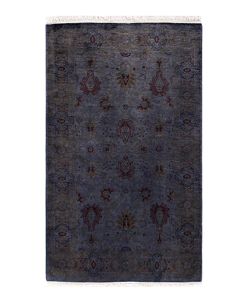 Bloomingdale's Fine Vibrance M1043 Area Rug, 3'1 X 5'1 In Blue