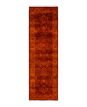 Bloomingdale's Fine Vibrance M1398 Runner Area Rug, 2'7 X 8'5 In Orange