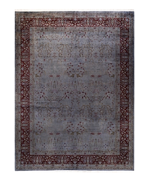 Shop Bloomingdale's Fine Vibrance M1433 Area Rug, 9'2 X 12'5 In Gray