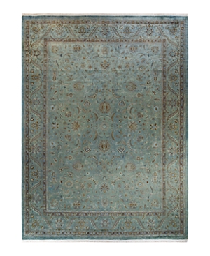 Shop Bloomingdale's Fine Vibrance M1667 Area Rug, 9'2 X 12'6 In Blue