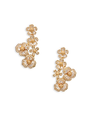 Shop Kate Spade New York Fleurette Statement Earrings In Gold
