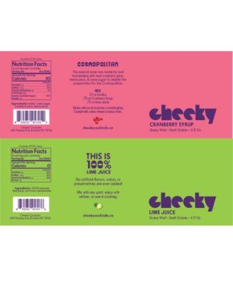 Cosmopolitan Set - 4oz