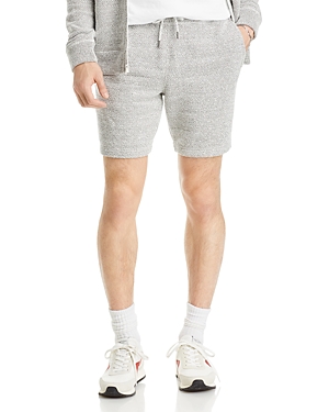 Shop Faherty Whitewater Sweatshorts In Grey Shell