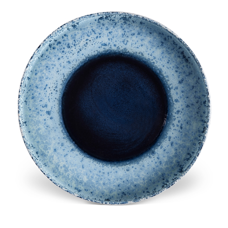 L'objet Terra Round Platter In Blue