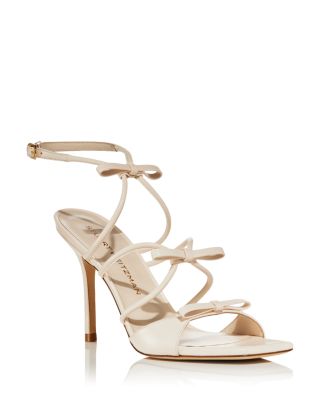 Stuart Weitzman - Women's Tully 100 Strappy Bow High Heel Sandals