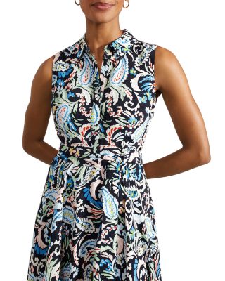 Belinda Paisley Print Dress