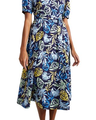 Merle Printed Midi Dress