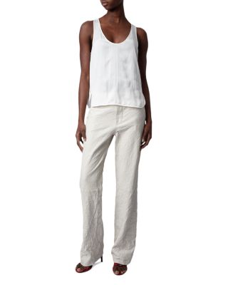 Carys Satin Sleeveless Top