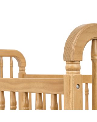 Liberty 3 in 1 Convertible Spindle Crib with Toddler Bed Conversion Kit