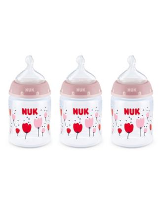 NUK - Smooth Flow Anti Colic Baby Bottle, 5oz, 3 Pack