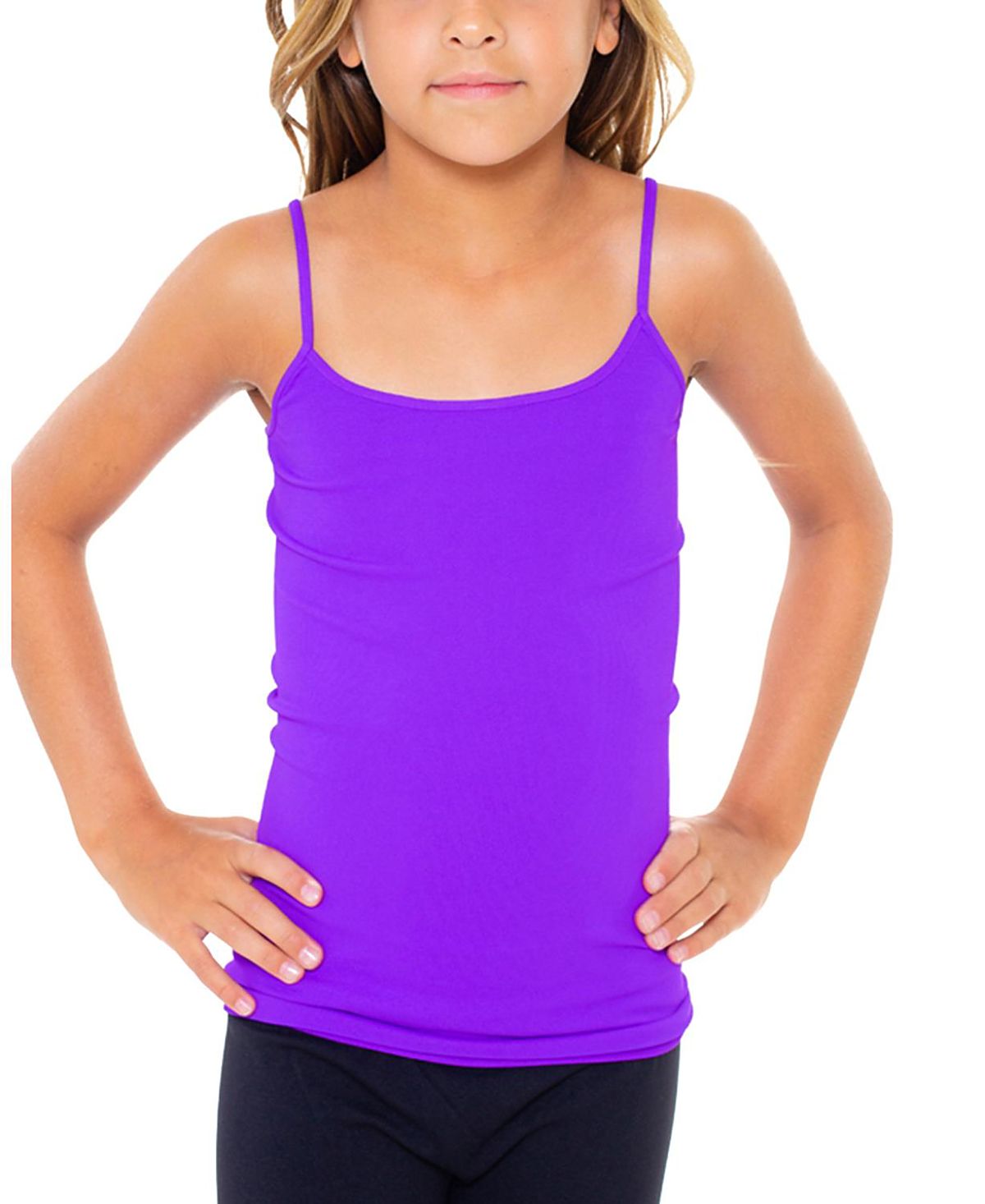 Malibu Sugar Solid Full Cami (7-10) - Big Kid