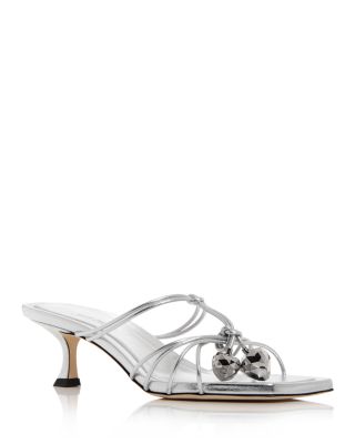 Jimmy Choo - Women's Jemma 50 Kitten Heel Slide Sandals