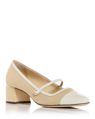 Jimmy Choo - Women's Elisa 45 Block Heel Mary Jane Pumps