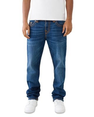 True Religion - Ricky Super T Straight Fit Jeans in Diver Dark