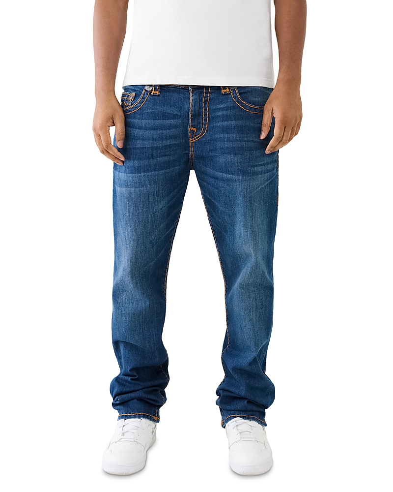 Ricky Super T Straight Fit Jeans in Diver Dark