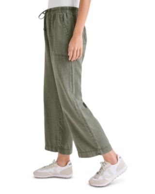 Angie Cropped Wide Leg Pants