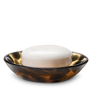 Shop Labrazel Tortoise Soap Dish In Brown/amber