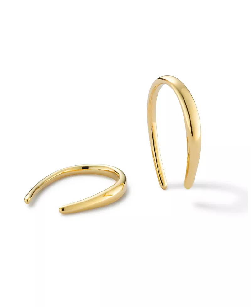 Ana Luisa 10K Gold Hook Earrings