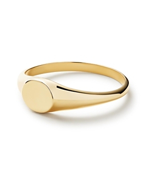 10K Gold Signet Ring
