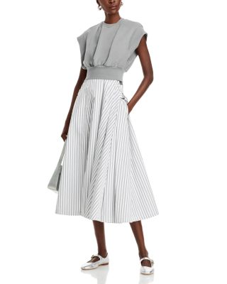 Sweater Top Combo Dress