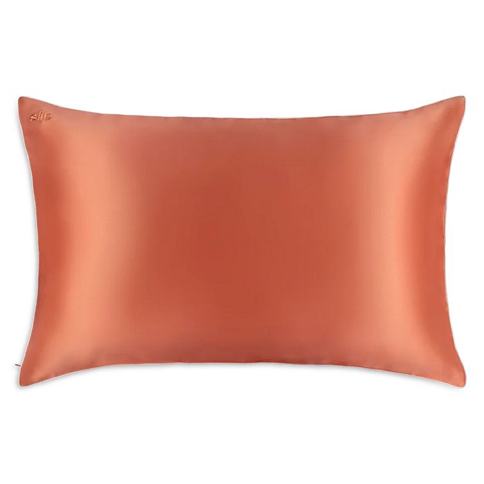 Slip Pure Silk Pillowcases In Coral Sunset