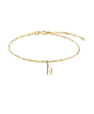 10K  Gold Letter Bracelet