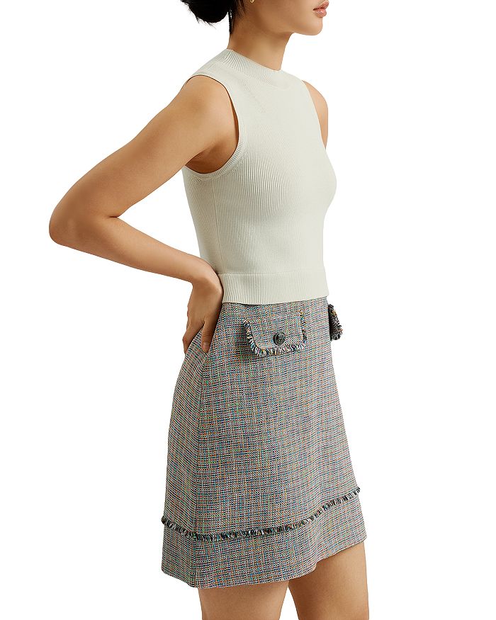 Ted Baker Sleeveless Mockable Mini Dress | Bloomingdale's