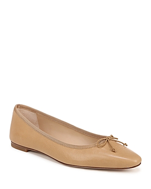 Women's Catherine Leather Bow Ballet Flats