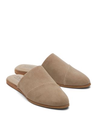 Women's Jade Pointed Toe Slide Flats 