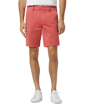 Joe's Jeans Brixton Slim Fit 9 Inch Cotton Shorts In Mineral Red