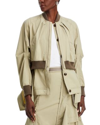 3.1 Phillip Lim - Double Layer Bomber Jacket