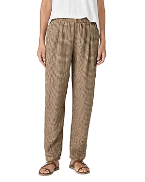 Eileen Fisher Printed Linen Pants