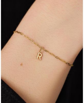 10K  Gold Letter Bracelet