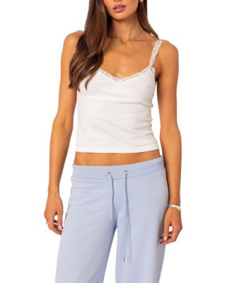 Edikted - Amilia Lace Trim Tank Top