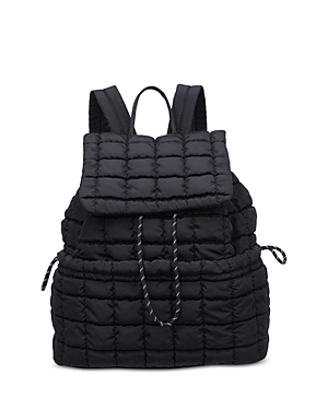 Shop Sol & Selene Vitality Puffer Backpack In Black