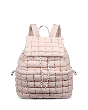 Sol & Selene Vitality Puffer Backpack In Cream