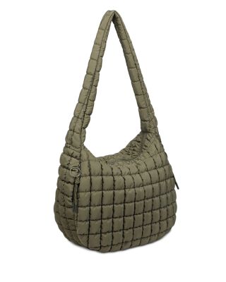 Revive Extra Large Quilted Nylon Hobo