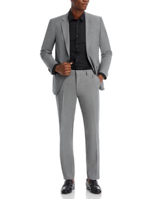 BOSS - H-Huge Tic Weave Slim Fit Suit