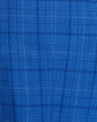 H-Huge Plaid Slim Fit Suit