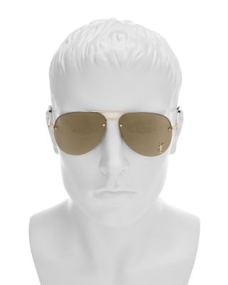 Classic 11 M Brow Bar Aviator Sunglasses, 59mm